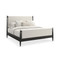Caracole Rhythm King Bed - Black Stained Ash