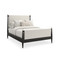 Caracole Rhythm Queen Bed - Black Stained Ash