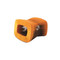 Phillips Collection Seat Belt Ottoman - Orange