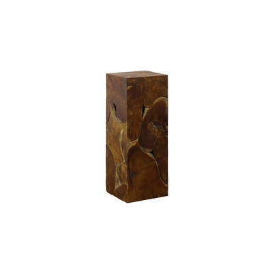 Phillips Collection Teak Slice Pedestal - Square - MD