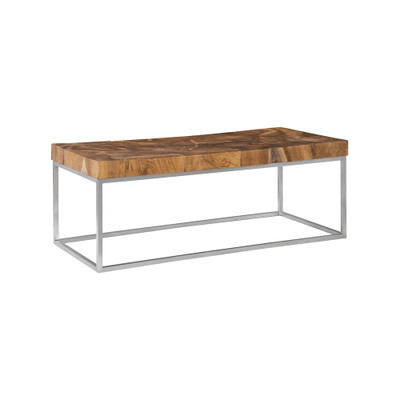 Phillips Collection Teak Puzzle Coffee Table - Large