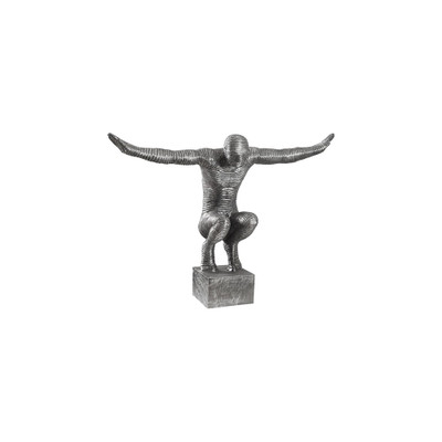 Phillips Collection Outstretched Arms Sculpture - Aluminum - Small