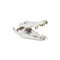 Phillips Collection Crocodile Skull - Roman Stone - Gold Leaf
