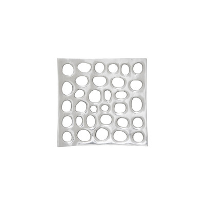 Phillips Collection Polka Dot Wall Tile - Silver