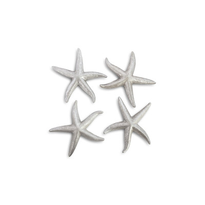 Phillips Collection Starfish - Silver Leaf - Set of 4 - MD