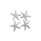 Phillips Collection Starfish - Silver Leaf - Set of 4 - MD
