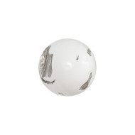 Phillips Collection Cast Root Wall Ball - Resin - White - SM