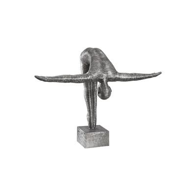 Phillips Collection Diving Sculpture - Aluminum - Small