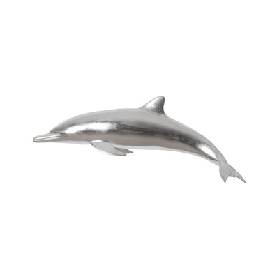 Phillips Collection Dolphin - Silver Leaf