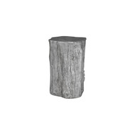 Phillips Collection Log Pedestal - Silver Leaf