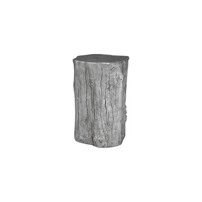 Phillips Collection Log Pedestal - Silver Leaf