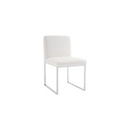 Phillips Collection Frozen Dining Chair - Corduroy White