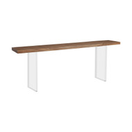 Phillips Collection Floating Console Table - Acrylic Legs 84"
