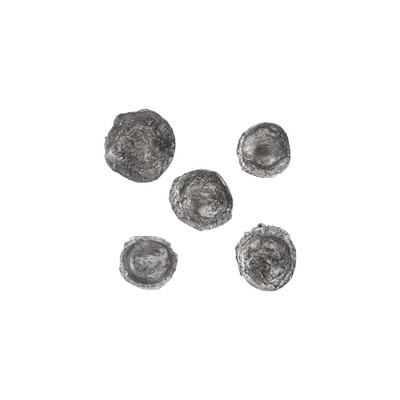 Phillips Collection Splash Wall Bowls - Silver Leaf - Set of 5