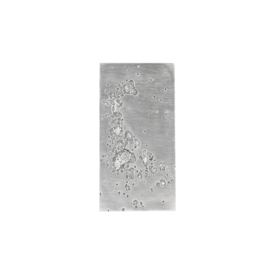 Phillips Collection Splotch Wall Art - Rectangle - Silver Leaf I