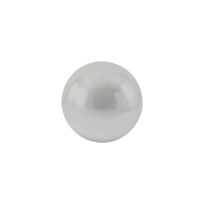 Phillips Collection Floor Ball - Medium - Silver Leaf