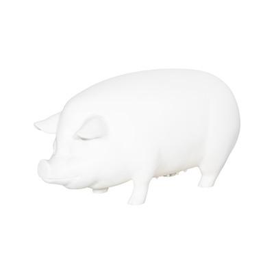 Phillips Collection Pig Sculpture - Standing - Off White