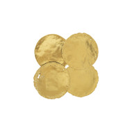 Phillips Collection Cast Oil Drum Wall Discs - Gold Leaf - Set of 4