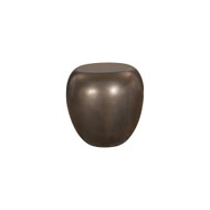 Phillips Collection River Stone Side Table - Bronze