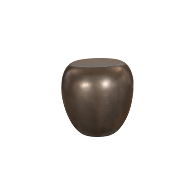 Phillips Collection River Stone Side Table - Bronze