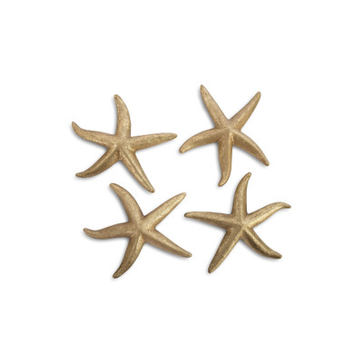 Phillips Collection Starfish - Gold Leaf - Set of 4 - MD