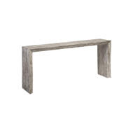 Phillips Collection Waterfall Console Table - Gray Stone