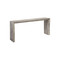 Phillips Collection Waterfall Console Table - Gray Stone