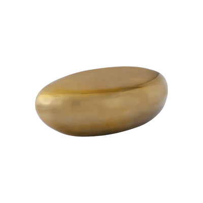 Phillips Collection River Stone Coffee Table - Liquid Gold - Small