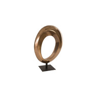 Phillips Collection Hoop Sculpture - Bronze