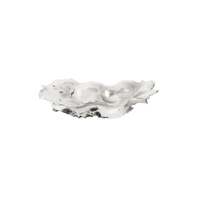 Phillips Collection Rose Wood Burled Bowl - Silver