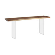 Phillips Collection Floating Console Table - Acrylic Legs 72"