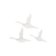 Phillips Collection Flying Ducks - Gel Coat White - Set of 3
