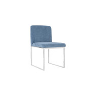 Phillips Collection Frozen Dining Chair - Corduroy Blue