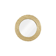 Phillips Collection Molten Mirror - Round - Gold Leaf