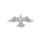 Phillips Collection Dove Wall Art - Silver Leaf I