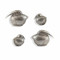 Phillips Collection Kiwi Birds Wall Art - Set of 4 - Silver Leaf
