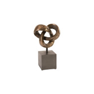 Phillips Collection Trifoil Table Sculpture - Bronze