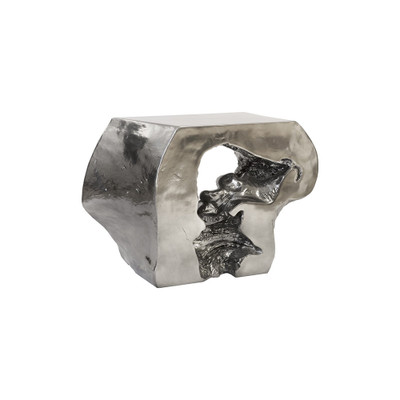 Phillips Collection Plateada Hollow Console - Liquid Silver