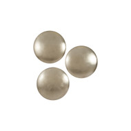 Phillips Collection Orb Wall Tiles - Set of 3 - Platinum Leaf