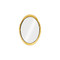 Phillips Collection Broken Egg Mirror - White and Gold Leaf