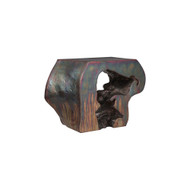Phillips Collection Plateada Hollow Console - Copper Patina Finish