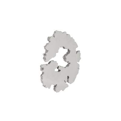 Phillips Collection Lava Slice Wall Art - Resin - Stainless Steel - LG