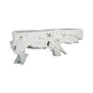 Phillips Collection Freeform Console Table - Gel Coat White - Extra Large