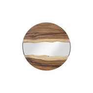 Phillips Collection River Mirror - Natural - Round