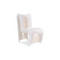 Phillips Collection Seat Belt Dining Chair - High Back - White - Off-White