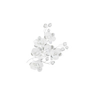 Phillips Collection Orchid Sprig Wall Art - Medium - Metal - White