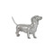 Phillips Collection Dachshund - Silver Leaf
