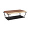 Phillips Collection Atlas Coffee Table - Chamcha Wood - Natural - Metal