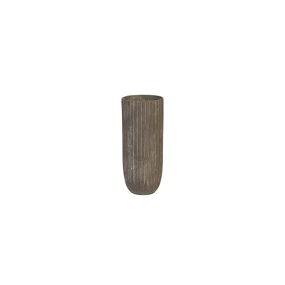 Phillips Collection Fluted Planter - Medium - Gray