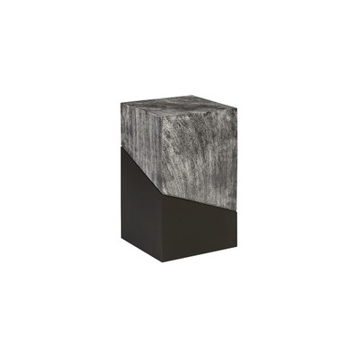 Phillips Collection Geometry Side Table - Gray Stone - Small